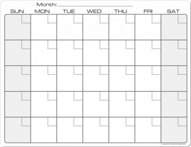 New 8 X 11 Calendar Printable | Free Printable Calendar Monthly