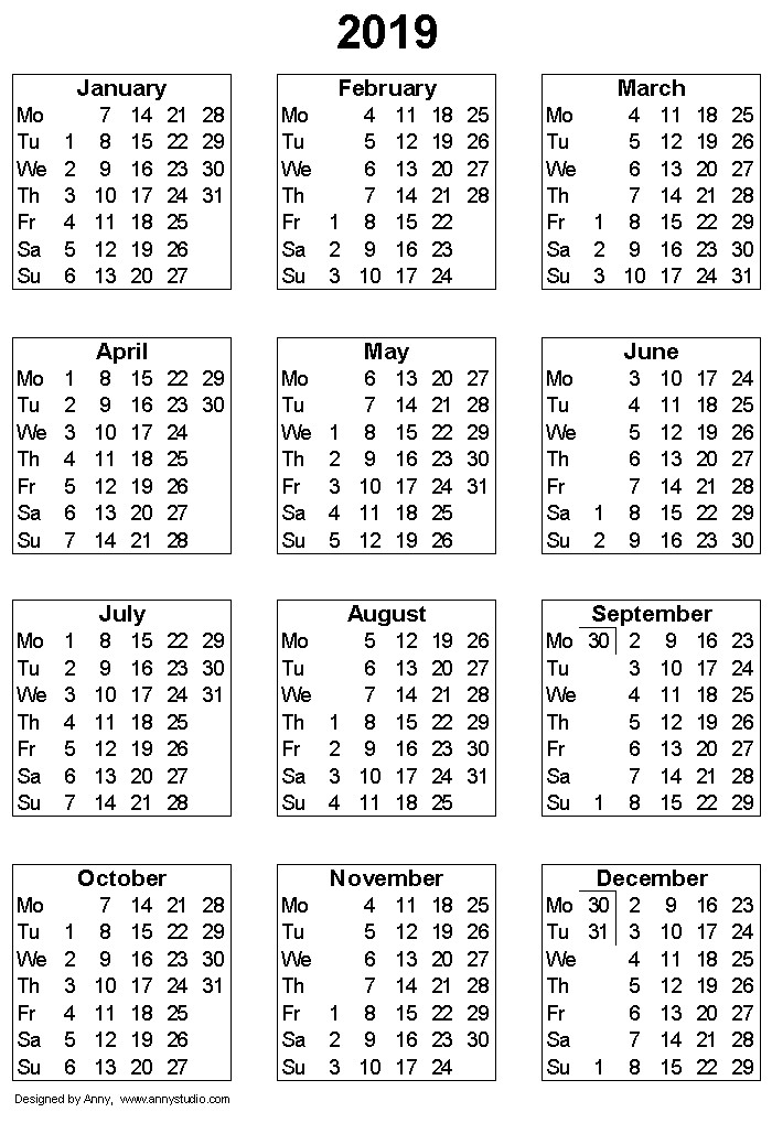 calendars