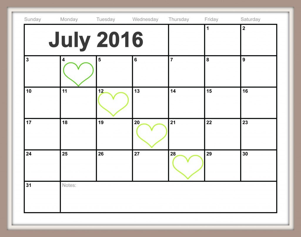 Calendar Sheets Printable January 2016 Printable Calendars