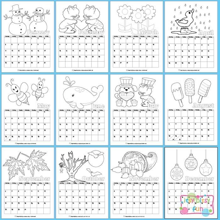 kids calendar