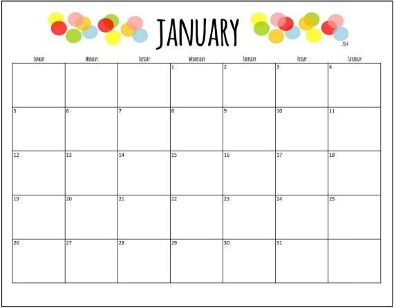 Cool Printable Calendars Free Printable 18 Month Calendar…