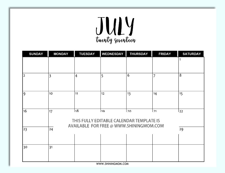 Editable and Printable Calendar Free 2009 Calendar Fully Editable Calendars to Print