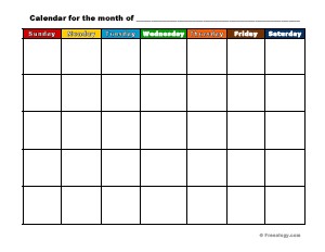 printable calendar maker