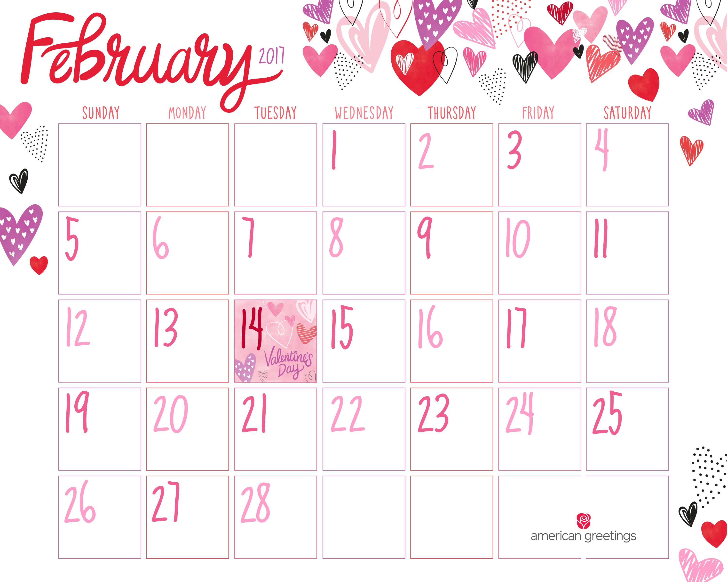 Fresh Free Printable February Calendar Free Printable Calendar Monthly