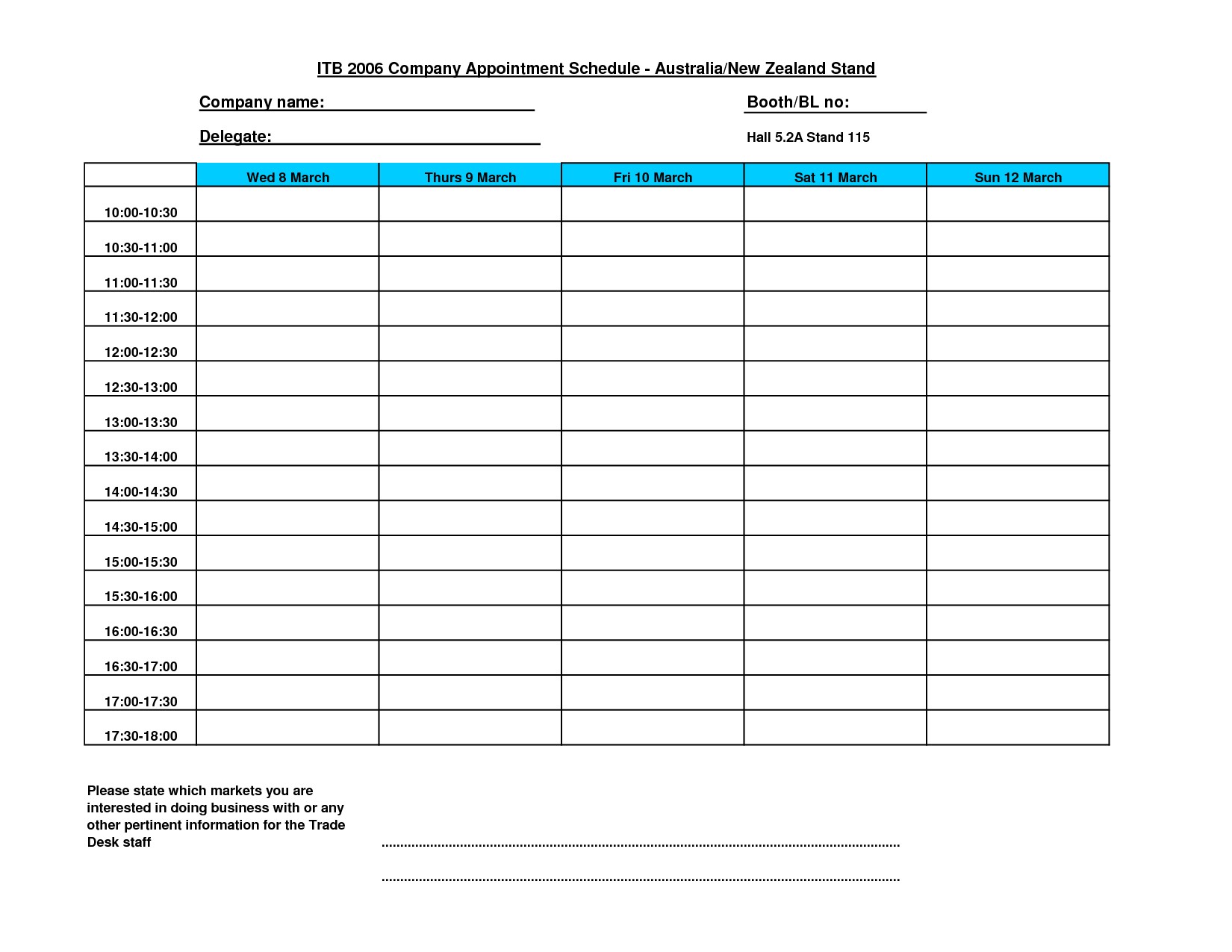 post free printable weekly appointment calendar 2016