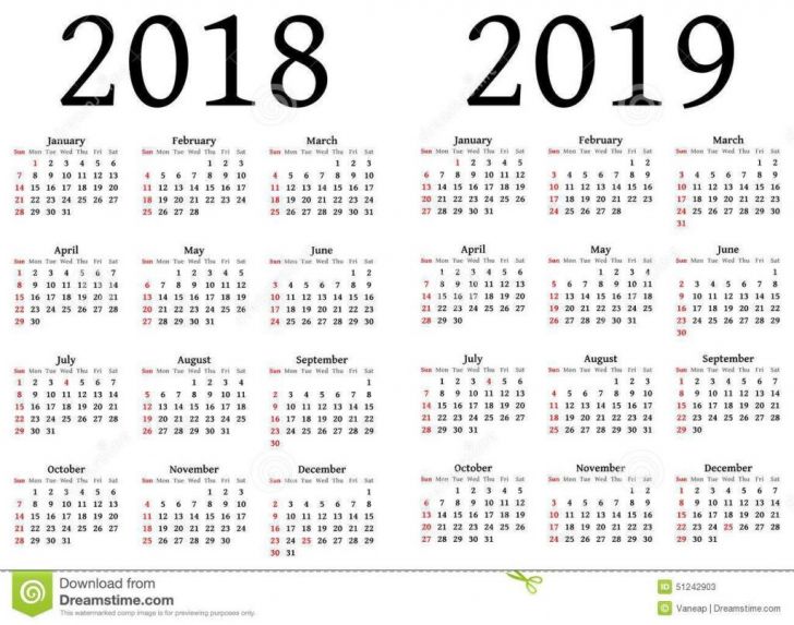 New Julian Calendar 2019 Printable | Free Printable Calendar Monthly