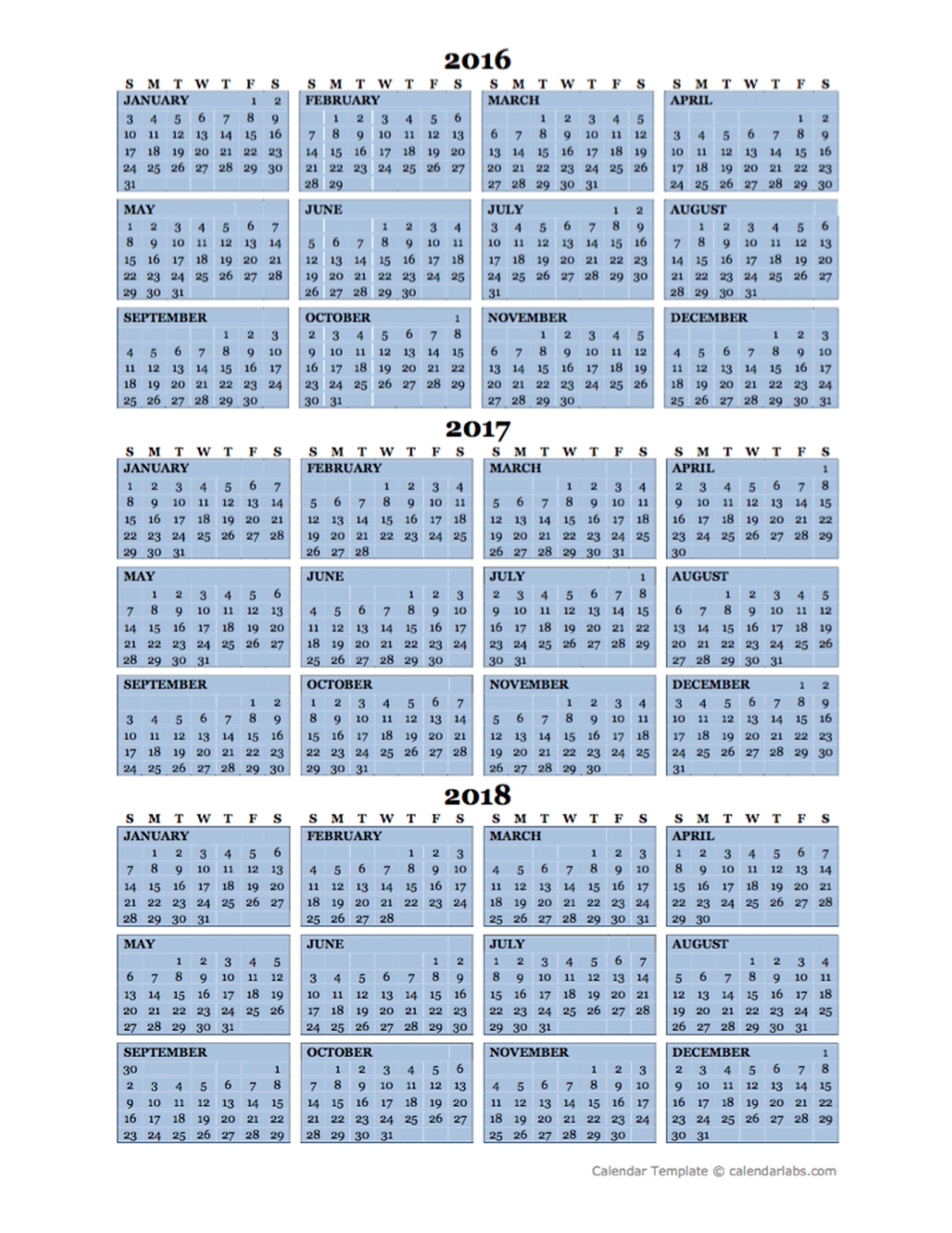 Printable 3 Year Calendar 28 Day Calendar Blank Search Results