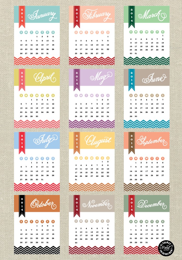 Printable Calendar Cards 12 Days Of Holiday Design Day 10 Calendar