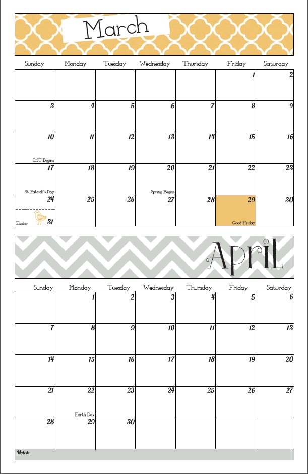 free printable 2013 calendars