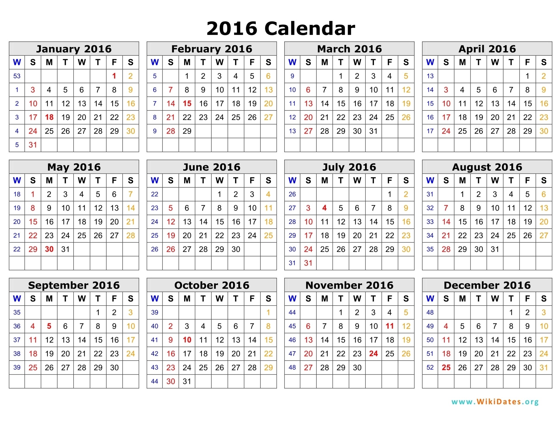 free printable calendars and planners 2017 2018 and 2019