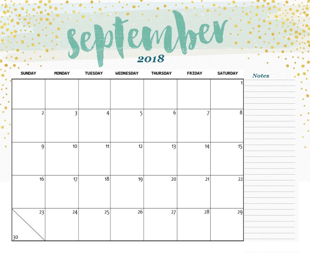 free printable 2018 desk calendar