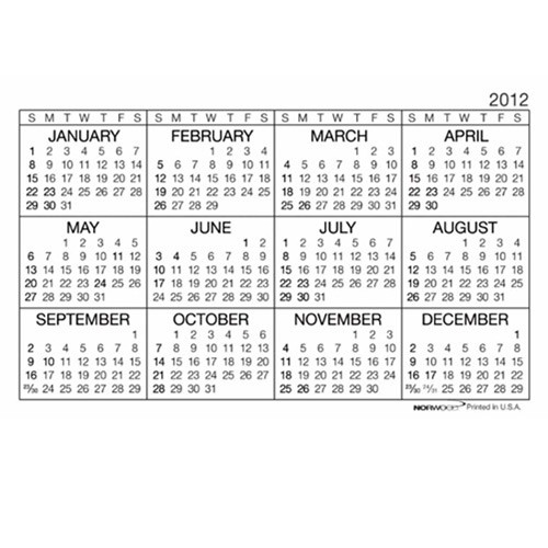 wallet calendars 2013 printable