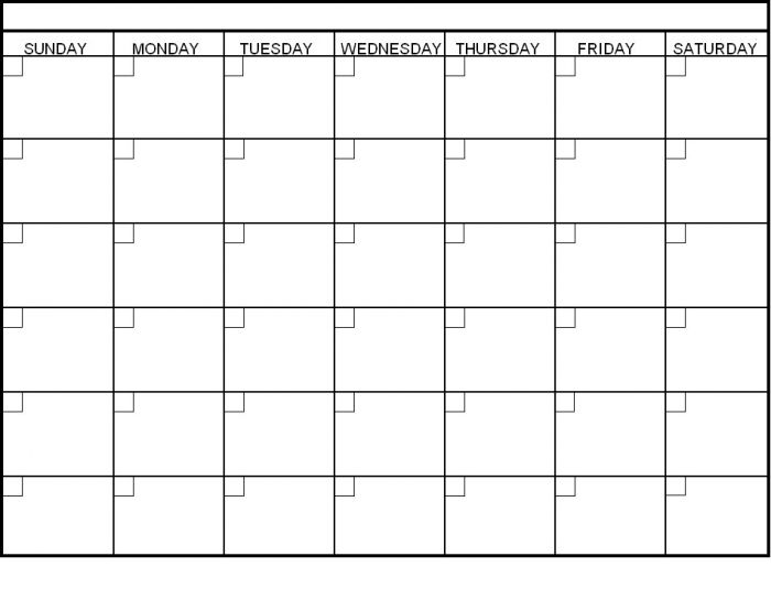 Vertex42 Printable Calendar Blank Calendar Template Free Printable