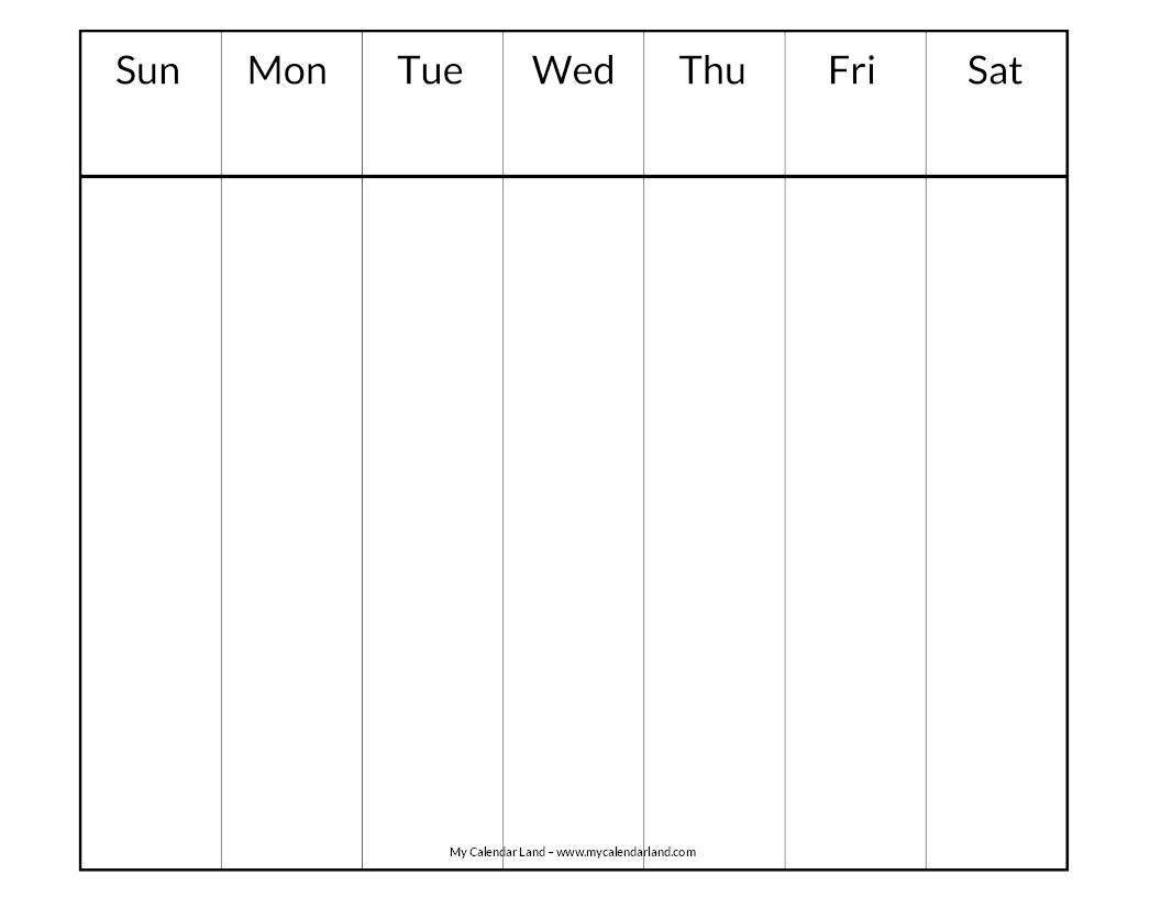 Fresh Week Printable Calendar | Free Printable Calendar Monthly