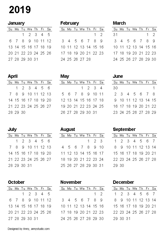 calendars