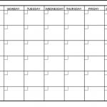 Awesome Blank 30 Day Calendar Printable | Free Printable Calendar Monthly