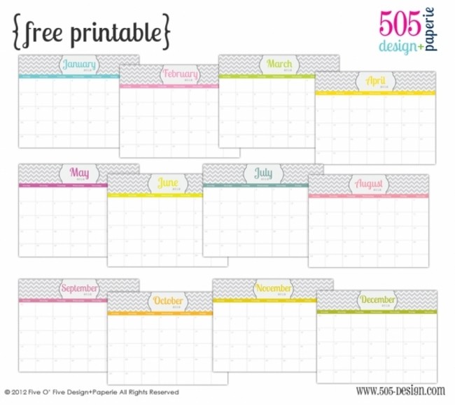 create your own calendar free