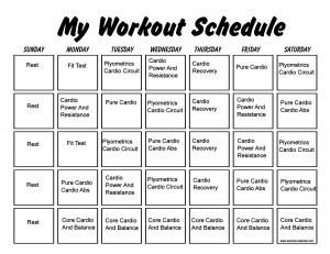 fresh printable insanity workout wall calendar free