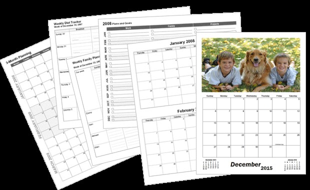 Make Your Own Printable Calendar with Photos Create Custom Printable Calendars Calendarsquick