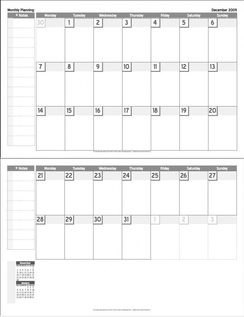 New 2 Month Calendar Printable | Free Printable Calendar Monthly