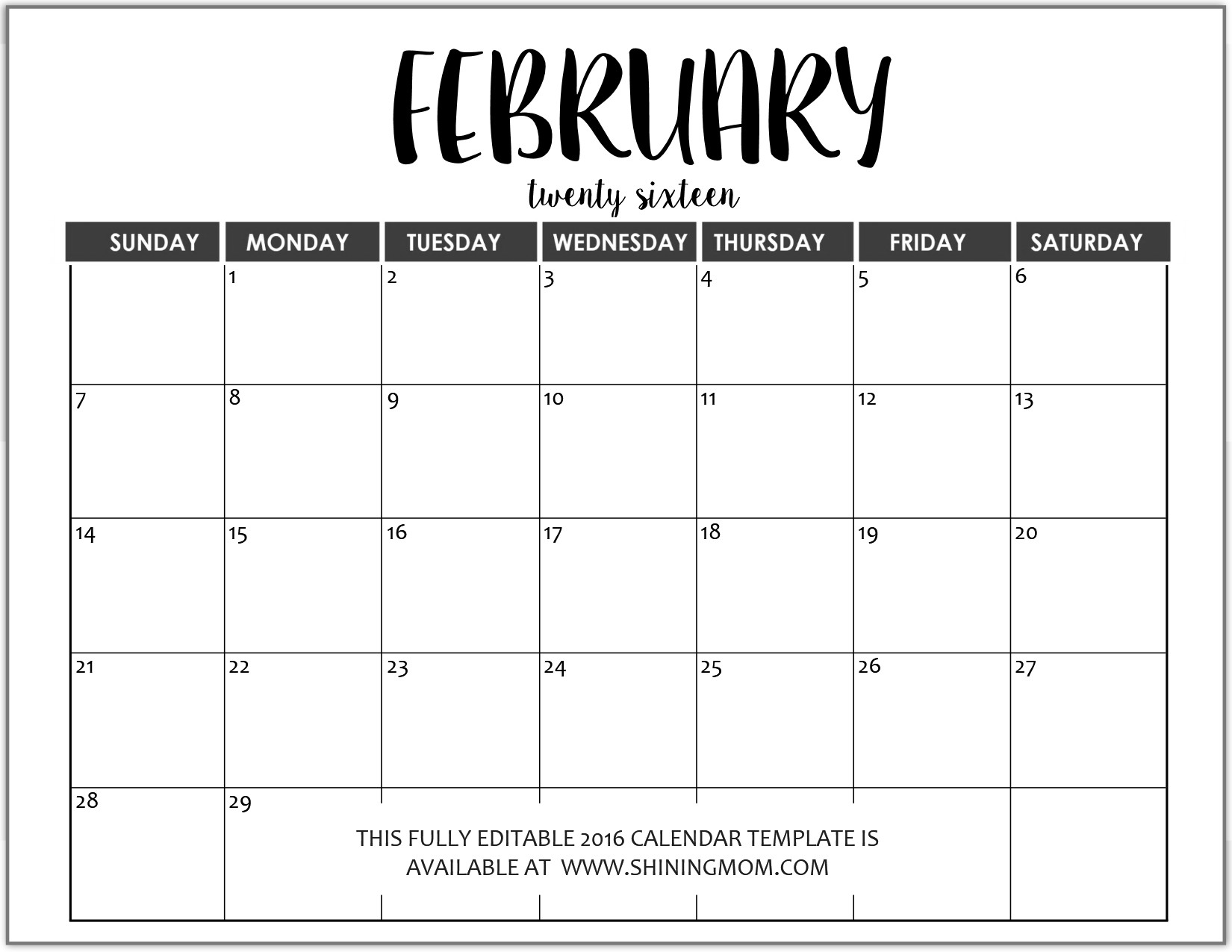 Fresh Monthly Calendar Printable Free Free Printable Calendar Monthly