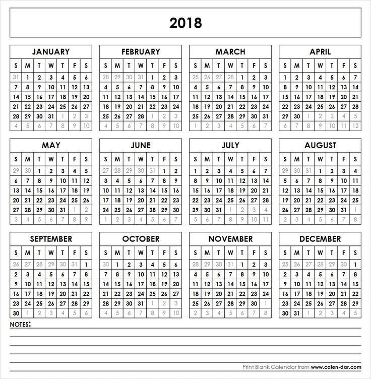 calendar 2020