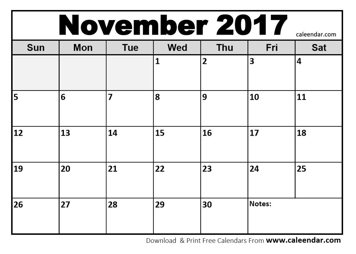 november 2017 printable calendar 268