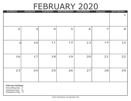 2020 calendar style 3