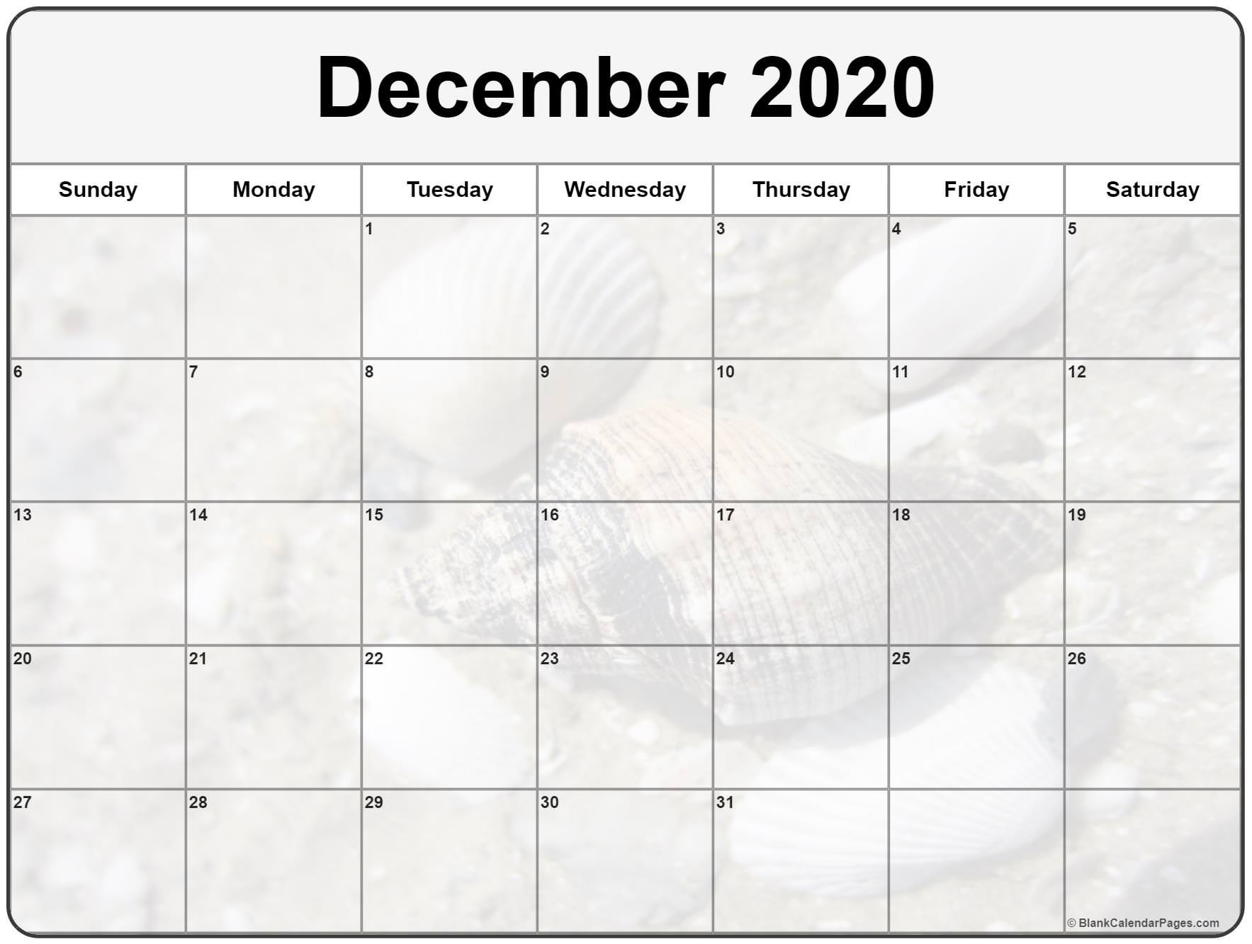 CAL=December 2020 calendar