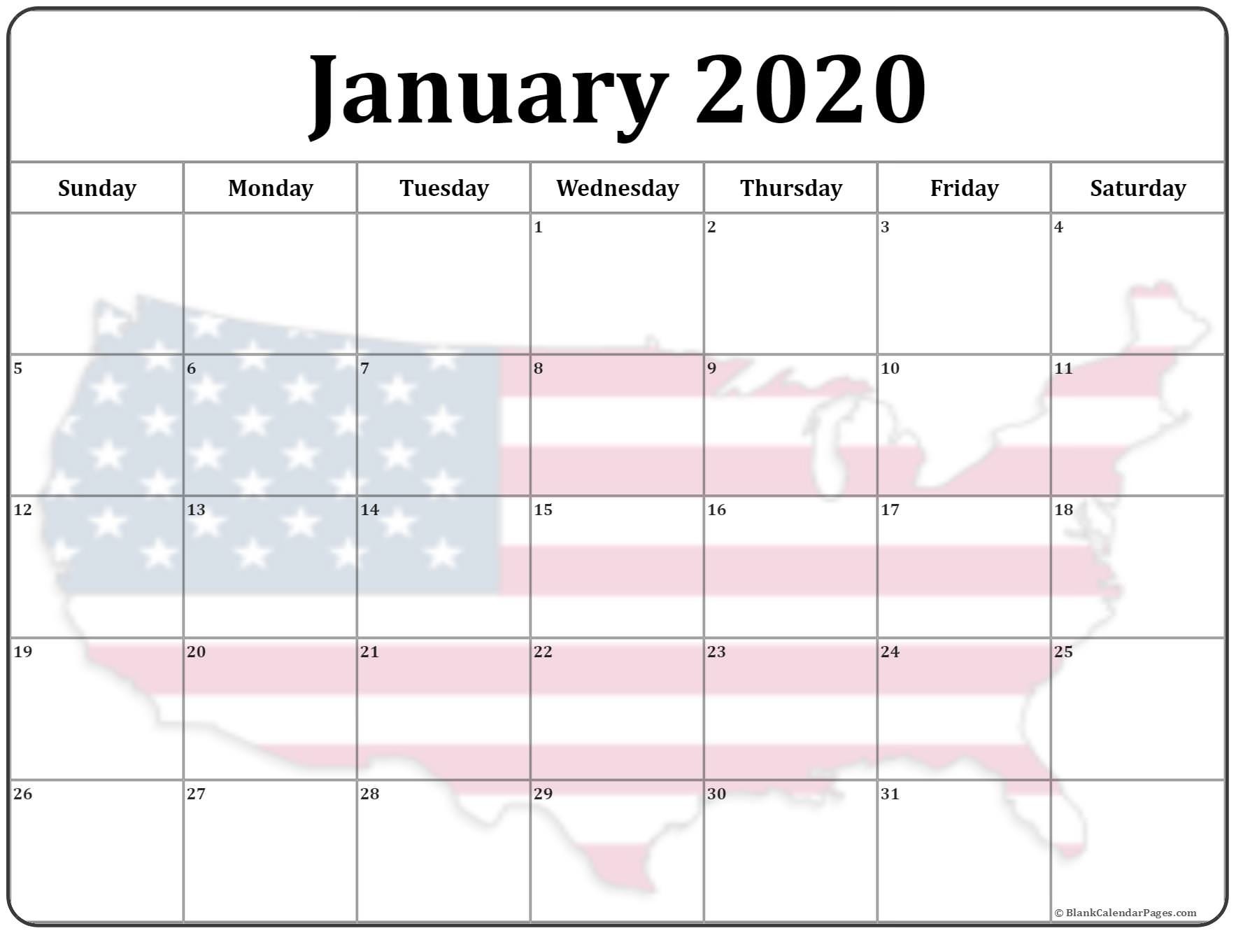 CAL=January 2020 calendar