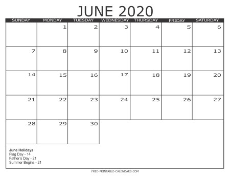 2020 calendar style 3