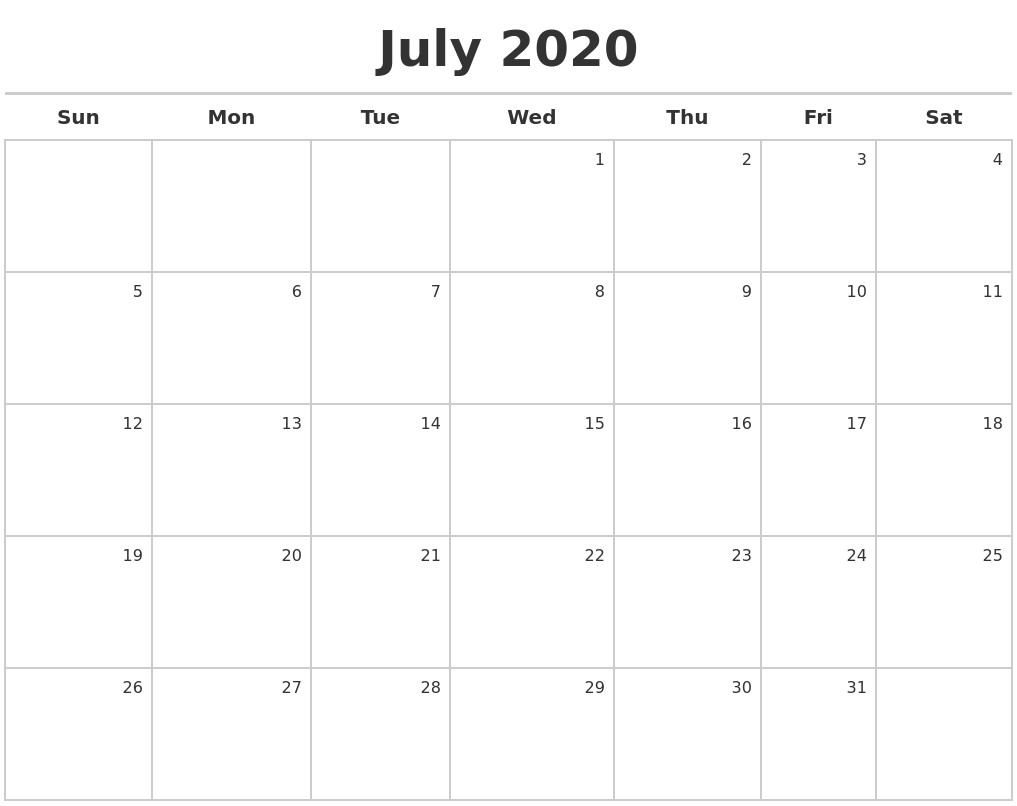 may 2020 calendars free