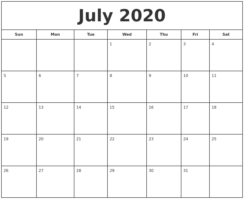 january 2021 print a calendar