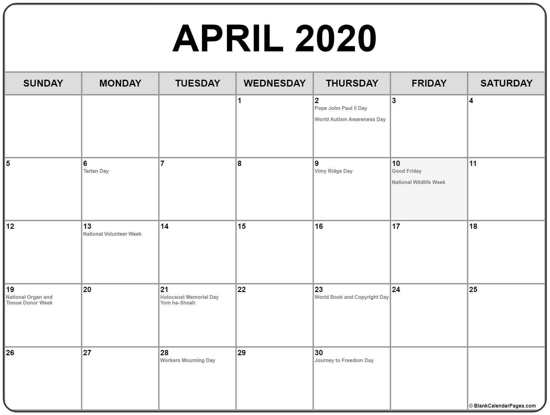 April 2020