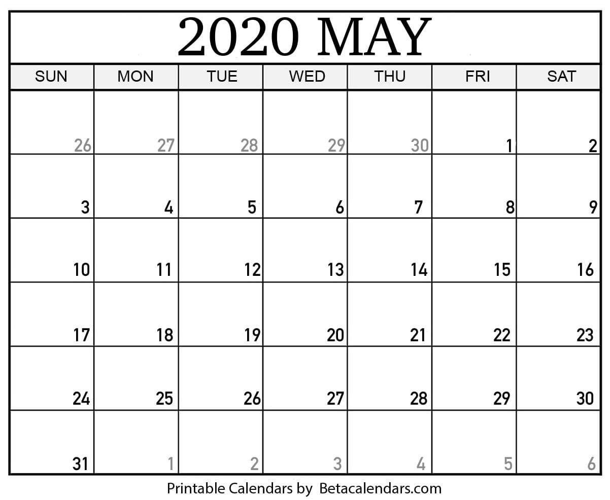 may calendar