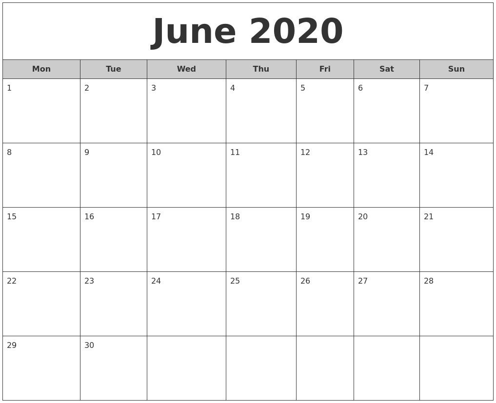 monthly calendar 2020 printable free printable calendar monthly monthly calendar 2020 printable free