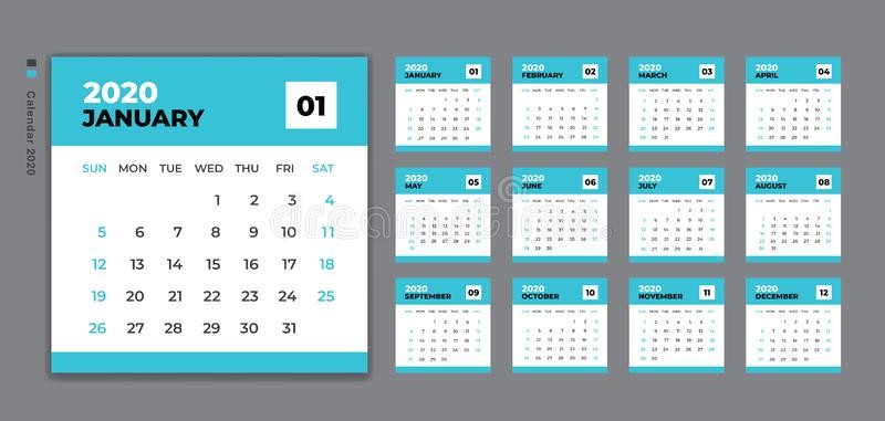 calendar template layout months yearly set red background business brochure flyer print media advertisement simple design image