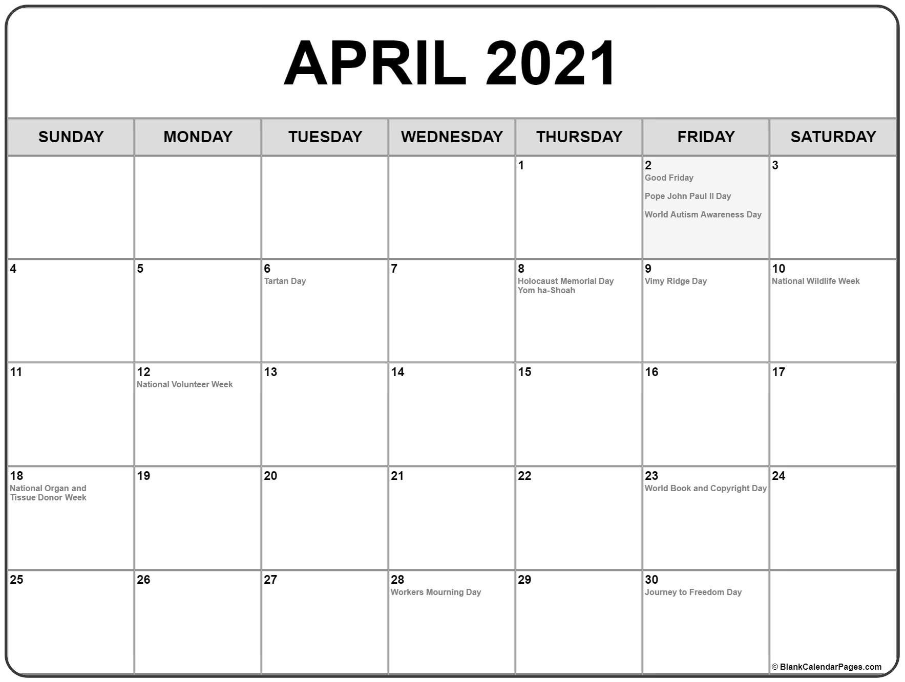 April 2021