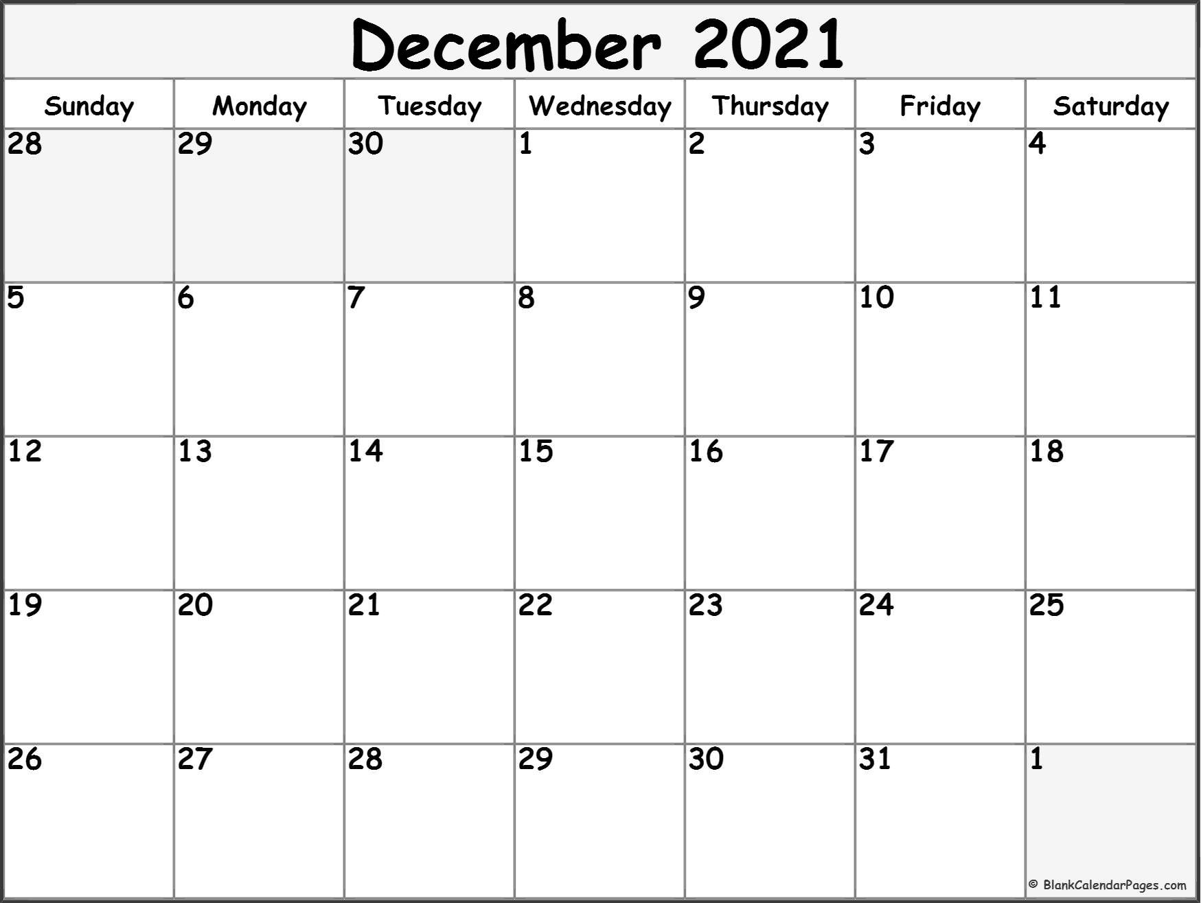 CAL=December 2021 calendar