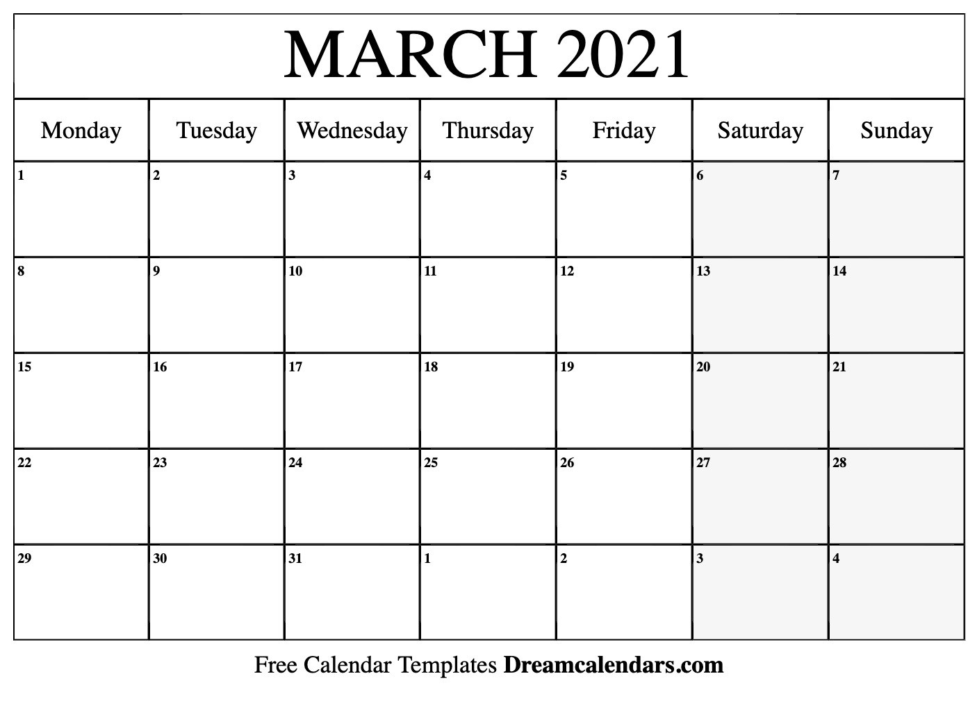 march 2021