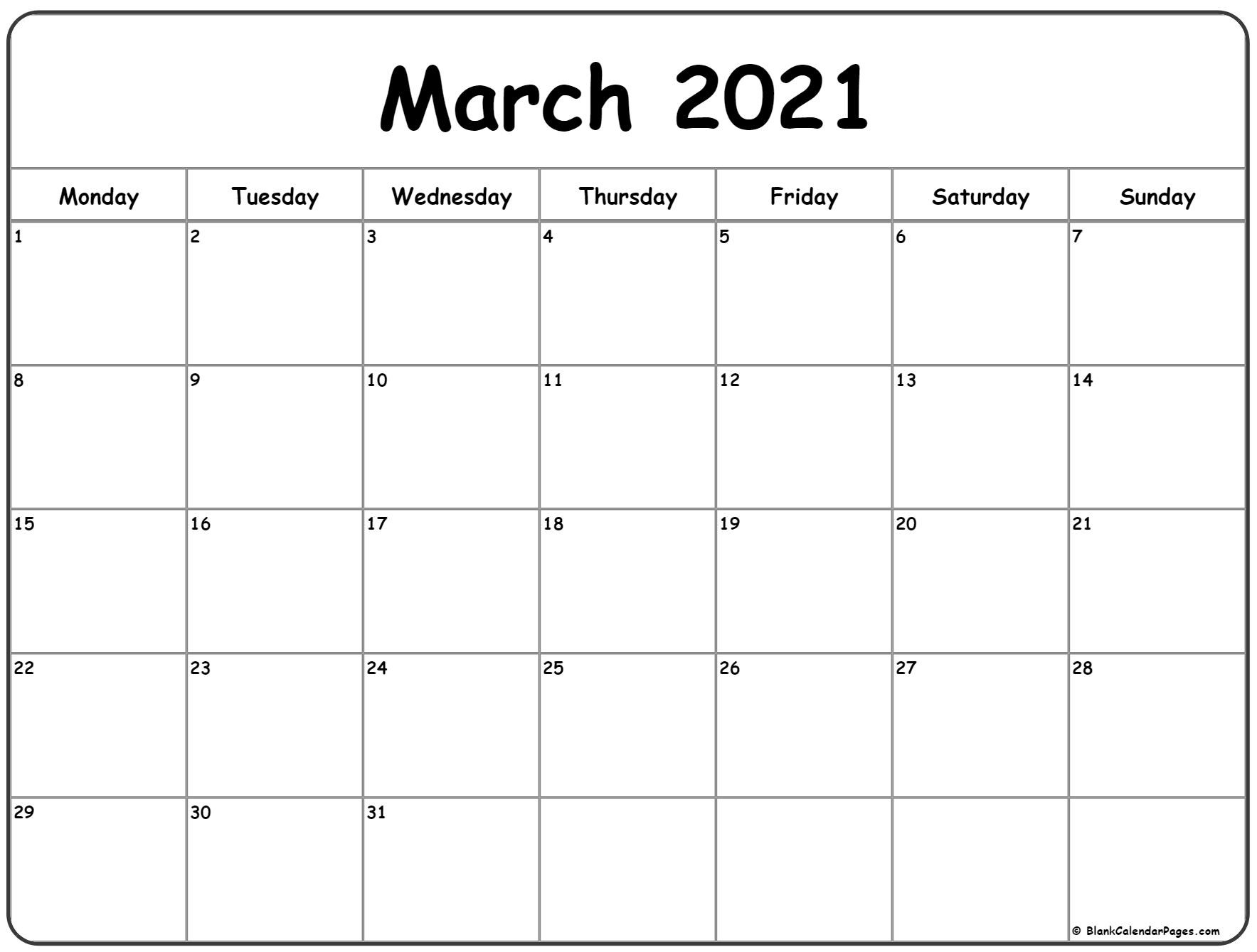 March 2021