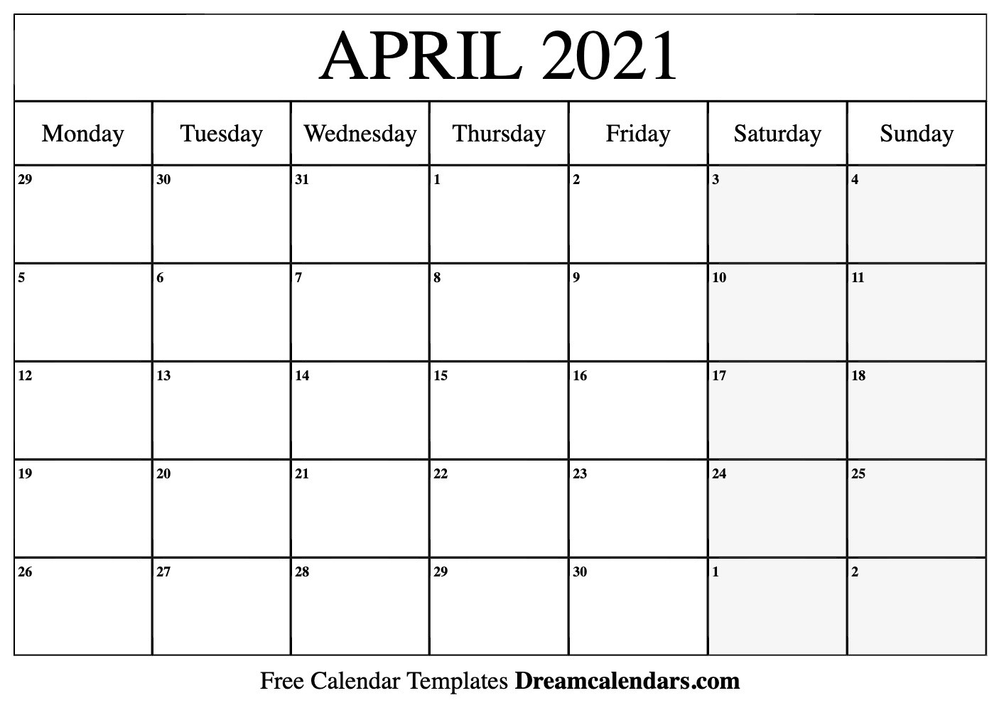 april 2021