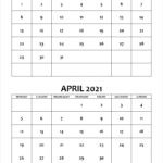 march april 2021 calendar monday start