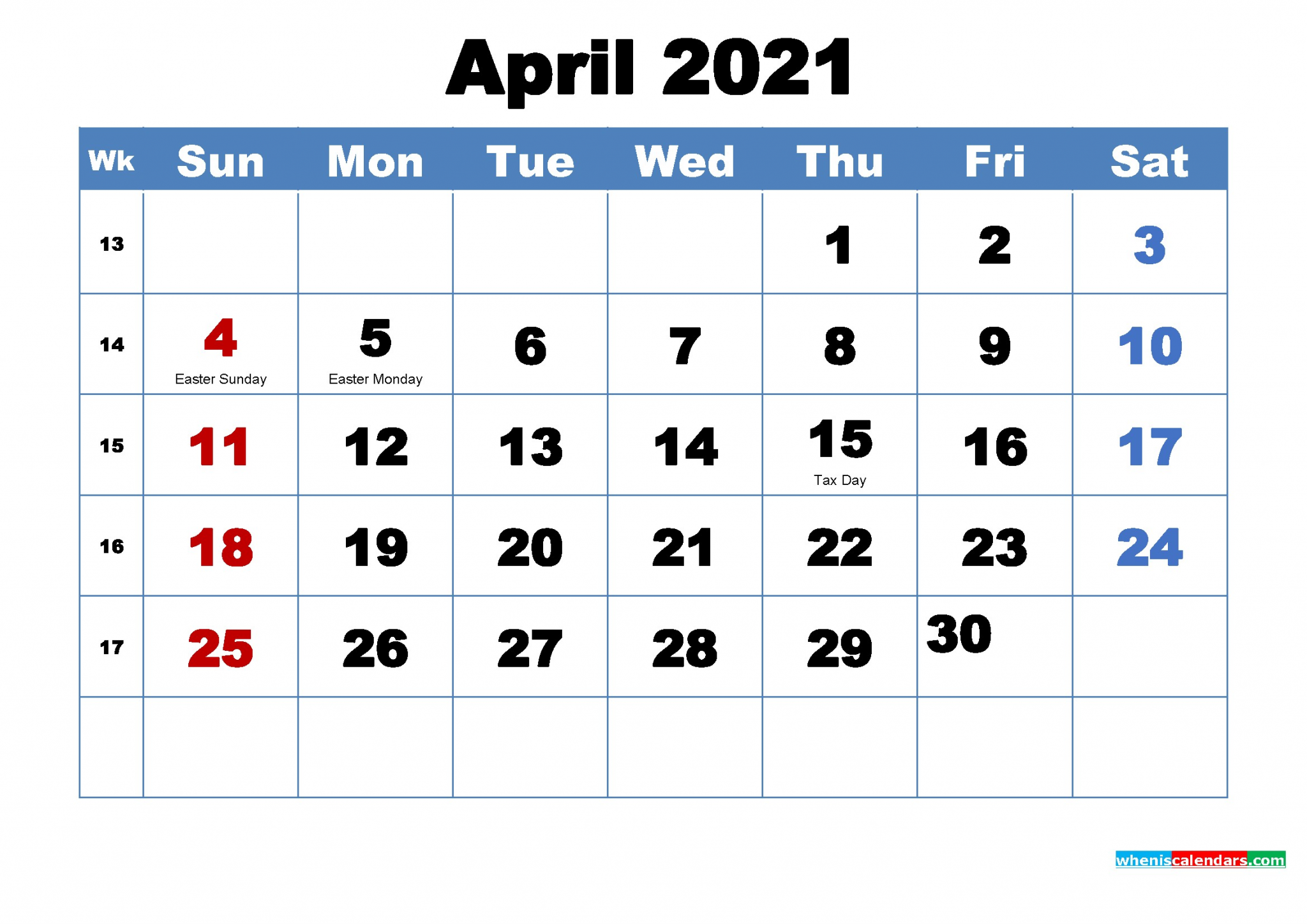 wallpaper april 2021 monthly calendar printable holidays arialblk 2 w21m16