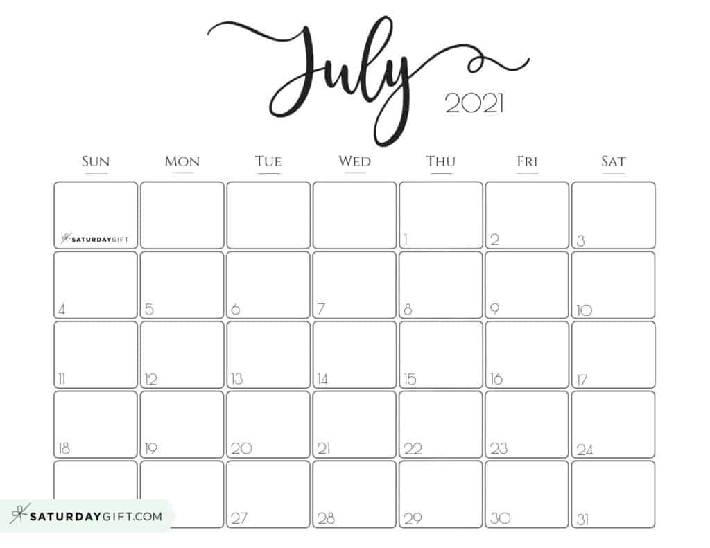 elegant horizontal calendar