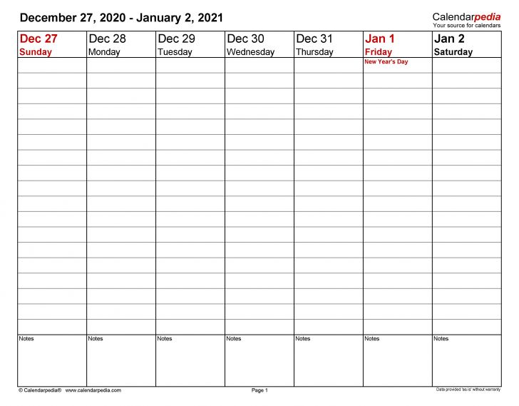 Printable Monthly Planner for 2021 Templates | Free Printable Calendar ...