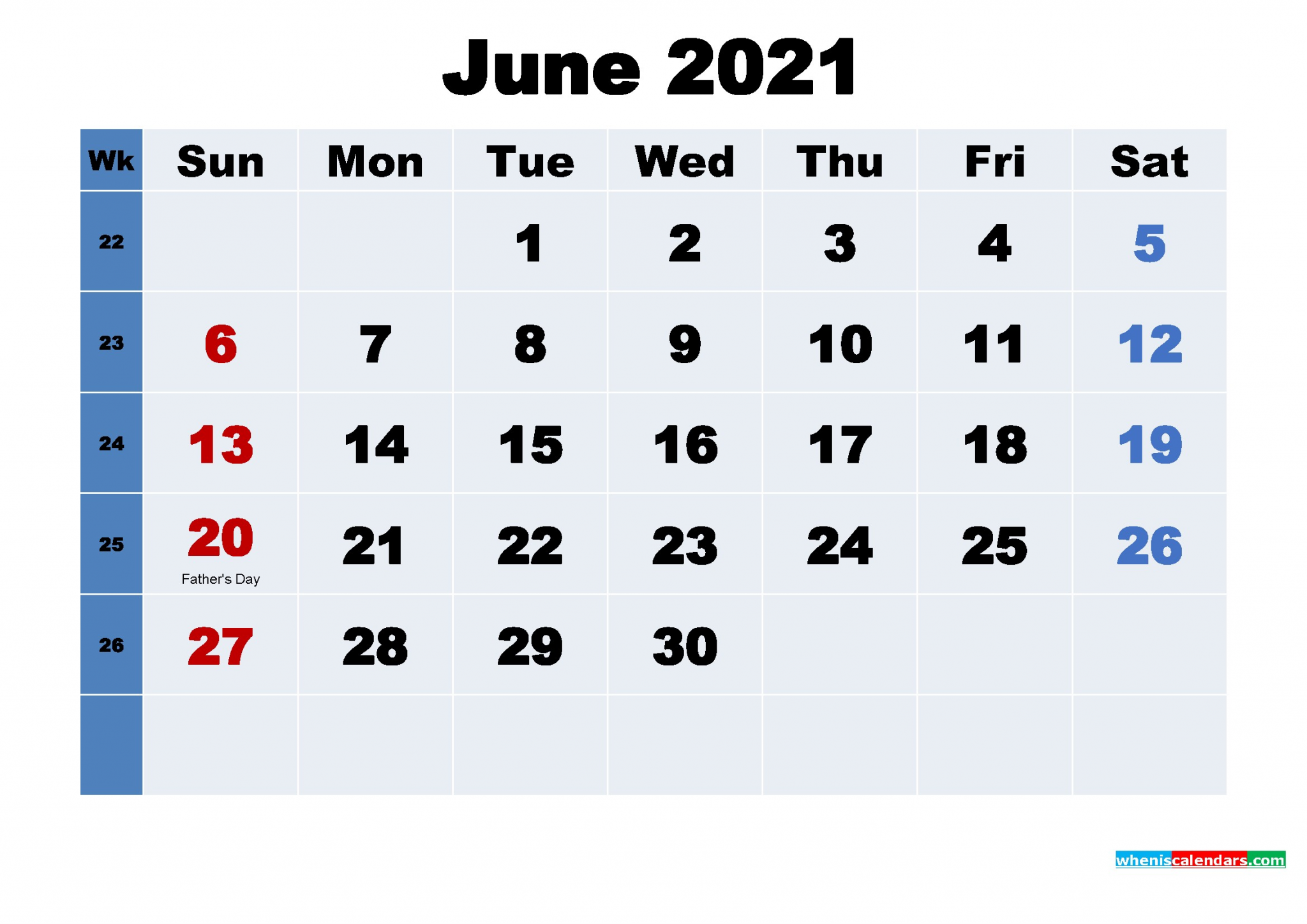 june 2021 monthly calendar printable holidays arialblk 9 2m21h102