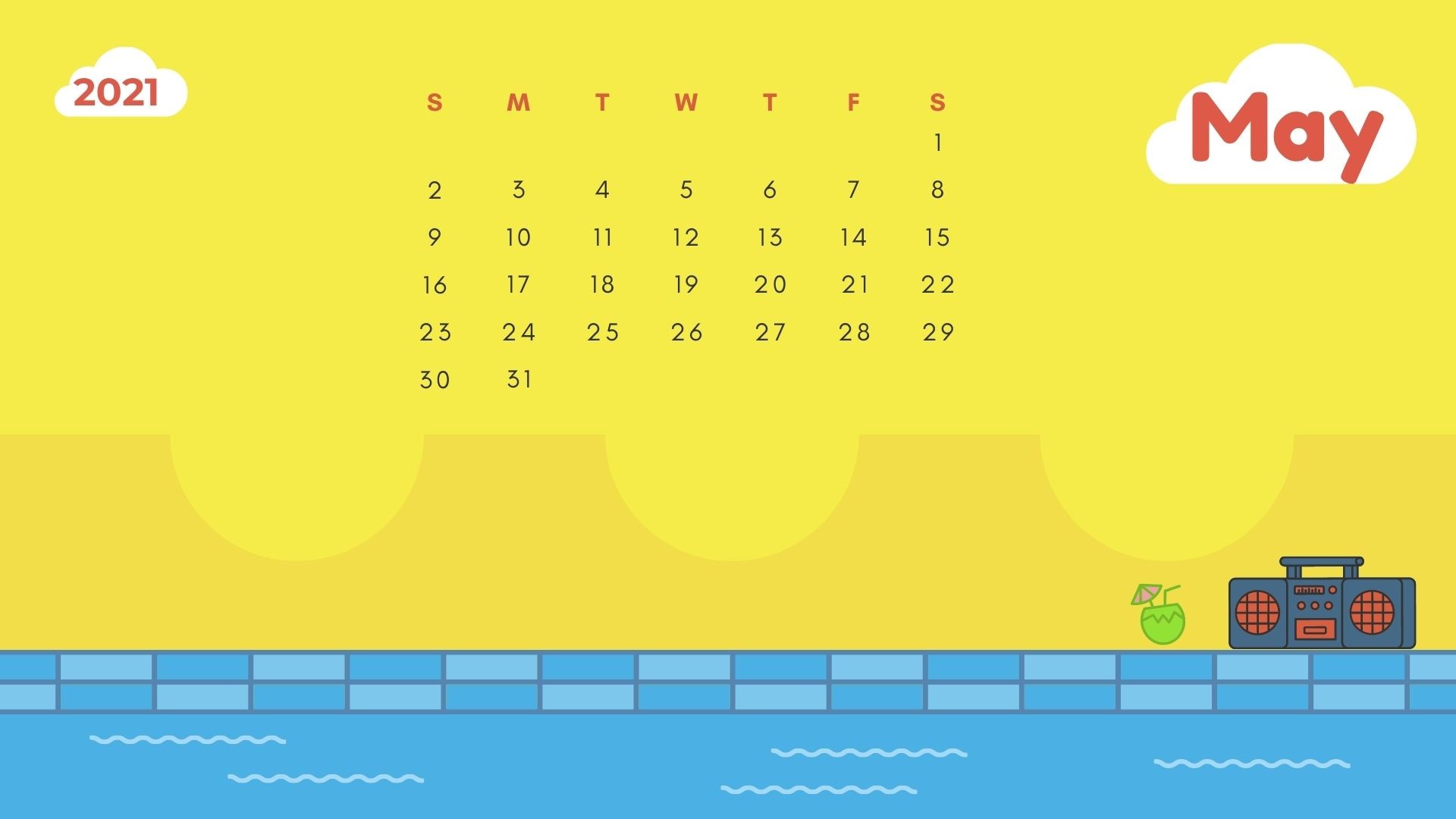 may 2021 calendar hd wallpapers