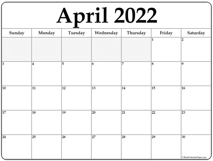April May 2022 Calendar Printable | Free Printable Calendar Monthly