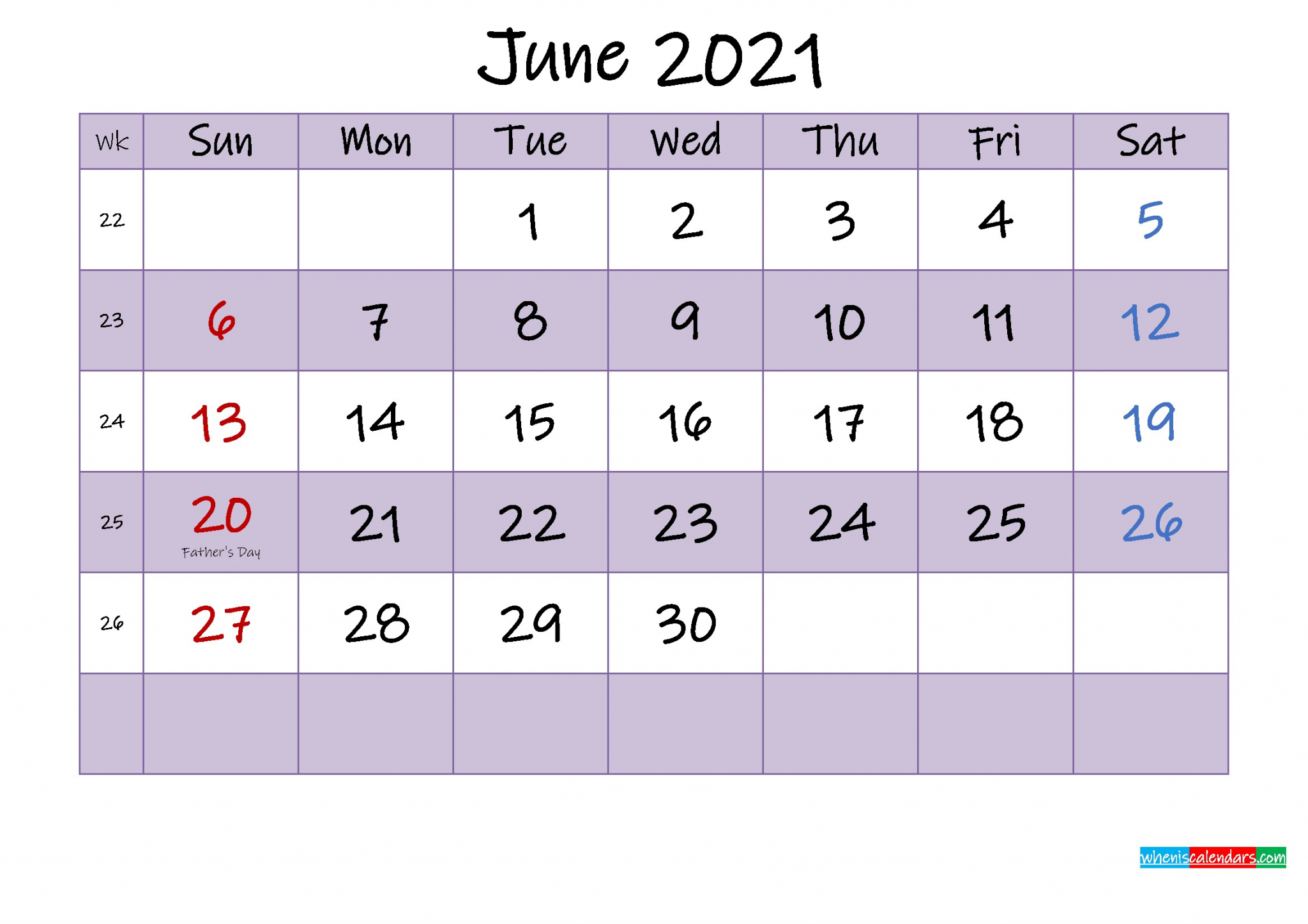 free june 2021 calendar printable holidays inkfree 39 ink21m462